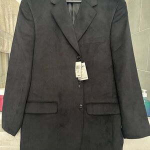 Alfani men’s black brushed jacket 42 long